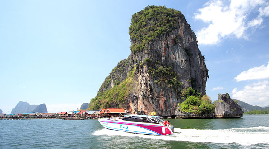 James Bond Island + Sea Canoe. By Speed Boat