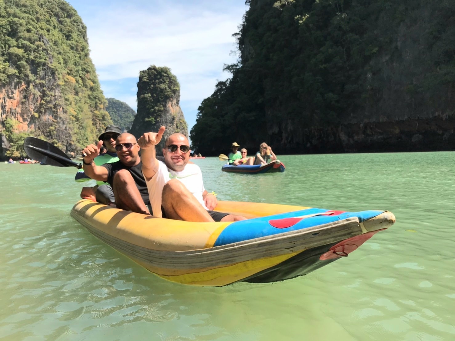 James Bond Island + See Canoe. by Longtail Boat
